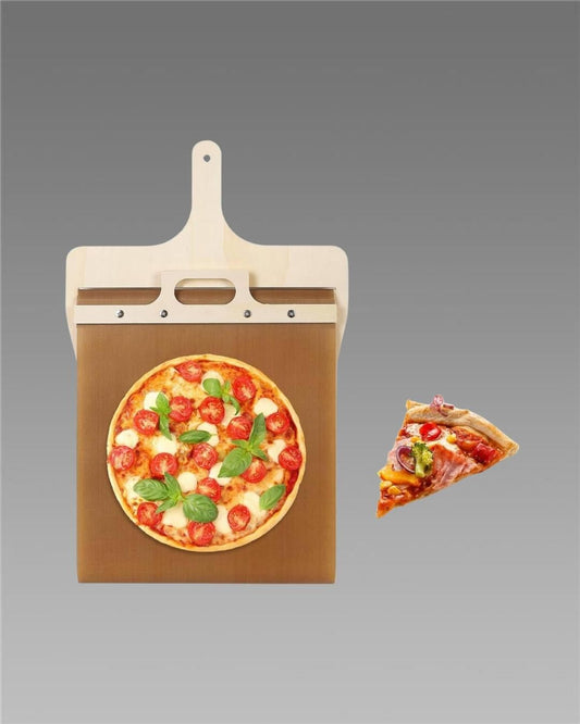 Wooden Pizza Paddle with Smooth Handle for Transfer The Pizza Crust